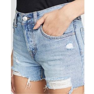 Free People Sophia We the Free Denim Jean Shorts